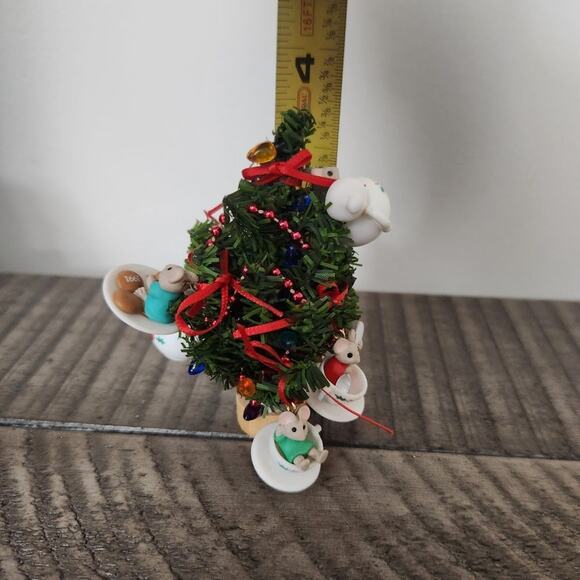 🎄 Vintage Enesco Christmas Tree Decor 1991 - Picture 2 of 5